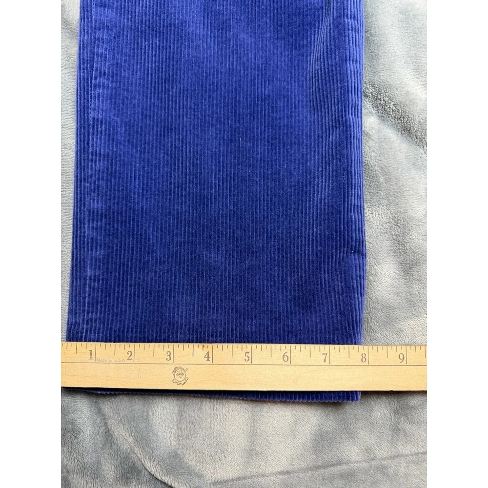 Vintage Ralph Lauren Polo Corduroy Pants 32x32 Royal Blue New Preppy